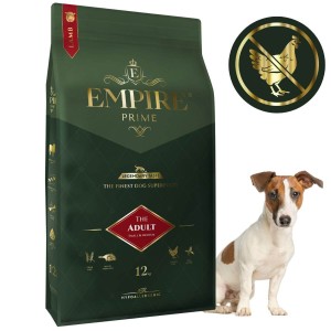 Monobiałkowa karma dla dorosłych jack russel terrierów - hipoalergiczna - bez kurczaka 12kg Empire Prime