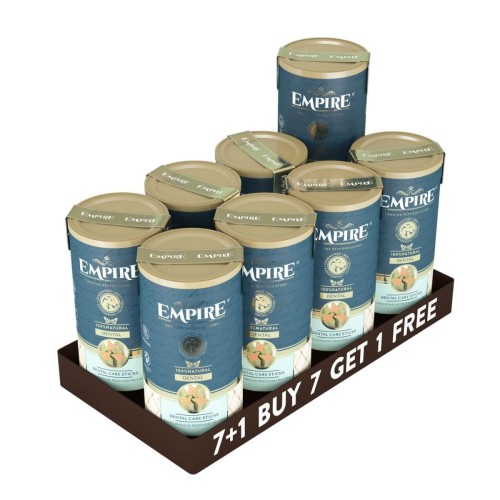 Empire DentaCare Suplement - Funkcjonalne Przekąski Dentystyczne dla Psa 5 sztuk - Eukaliptus 7+1 PROMO!
