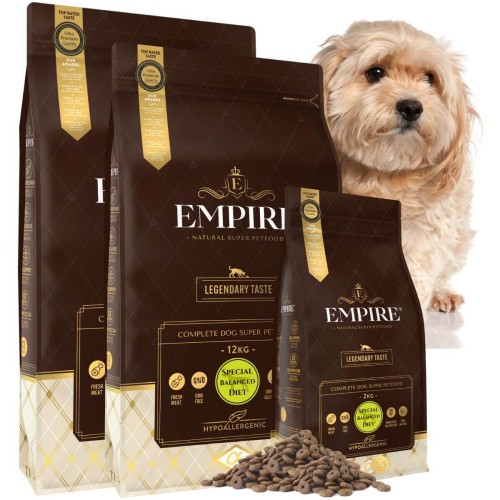 EMPIRE Hipoalergiczna Karma dla  Seniory  Psy po Kastracji  Psy z Nadwagą  24kg + 2KG PROMO PAKIET.jpg