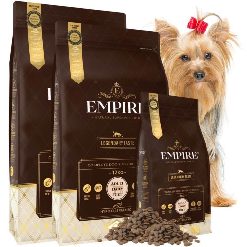 EMPIRE Hipoalergiczna Karma Dla Dorosłych YORKÓW 24kg + 2kg PROMO PAKIET.jpg