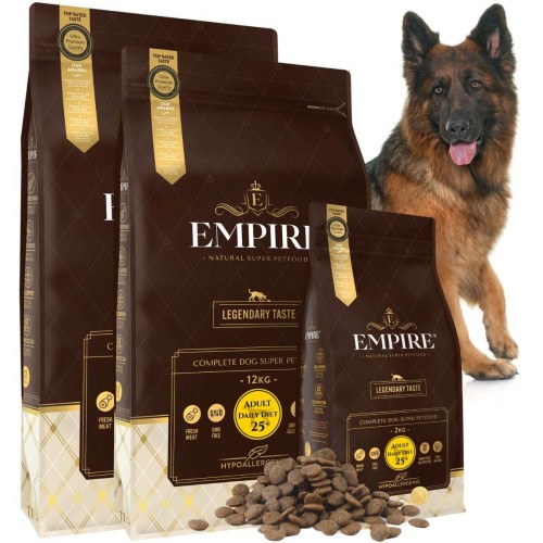 EMPIRE Hipoalergiczna Karma Dla Dorosłych Owczarków Niemieckich 24kg + 2kg PROMO PAKIET.jpg
