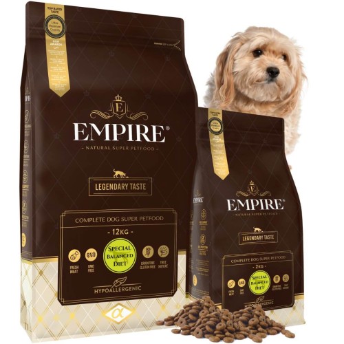 EMPIRE Hipoalergiczna Karma dla  Seniory  Psy po Kastracji  Psy z Nadwagą  12kg + 2kg PROMO-1.jpg