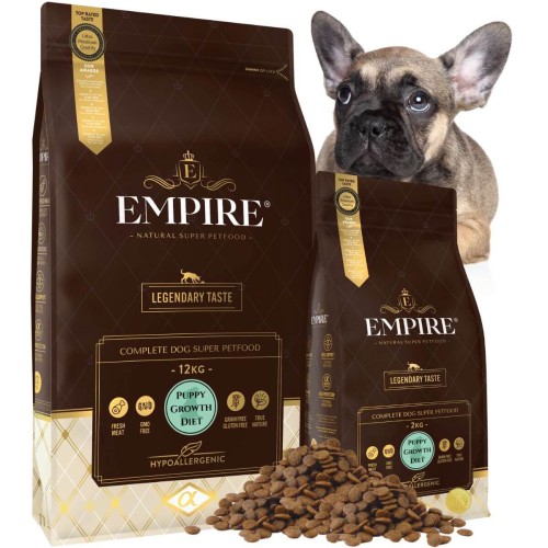 EMPIRE Hipoalergiczna Karma dla Szczeniaków i Juniorów Buldoga Francuskiego 12kg + 2kg PROMO.jpg