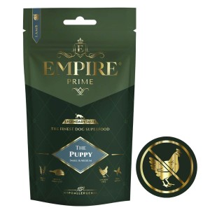 Monobiałkowa karma dla szczeniaków i juniorów rasy małe i średnie - hipoalergiczna - bez kurczaka 50g Empire Prime