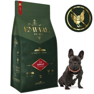 Monobiałkowa karma dla dorosłych buldogów francuskich - hipoalergiczna - bez kurczaka 2kg Empire Prime