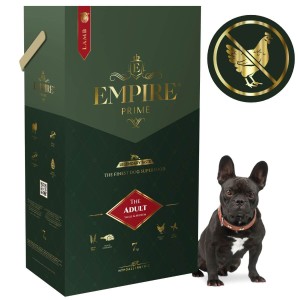Monobiałkowa karma dla dorosłych buldogów francuskich - hipoalergiczna - bez kurczaka 7kg Empire Prime