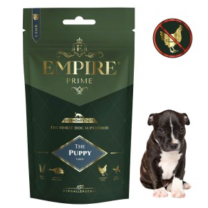 Monobiałkowa karma dla szczeniaków i juniorów amstaff'a - hipoalergiczna - bez kurczaka 50g Empire Prime