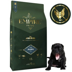 Monobiałkowa karma dla szczeniaków i juniorów american bully - bez kurczaka 12kg Empire Prime
