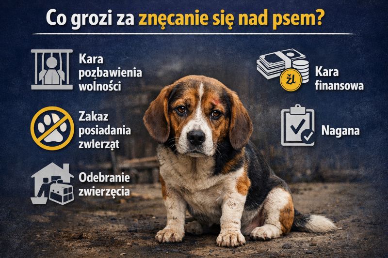Znęcanie się nad psem - co grozi