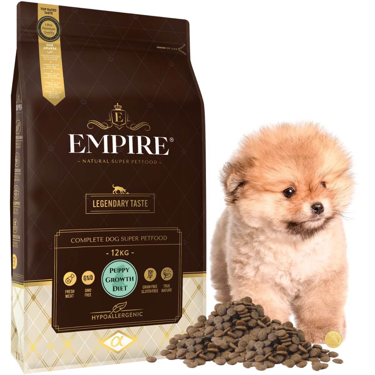 EMPIRE Hipoalergiczna Karma dla Szczeniaków i Juniorów Pomeraniana 12kg