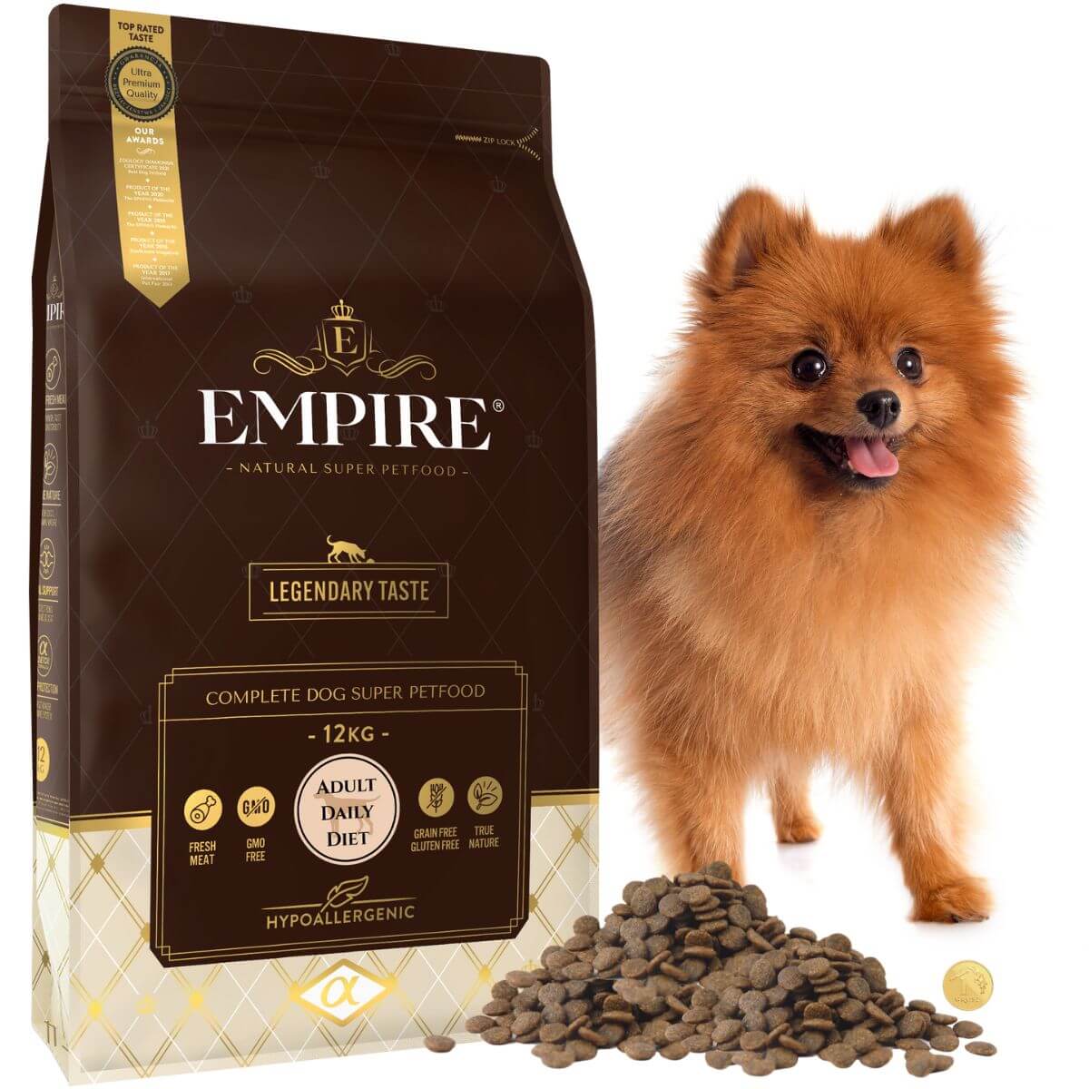 EMPIRE Hipoalergiczna Karma dla Dorosłych Pomeranianów 12kg
