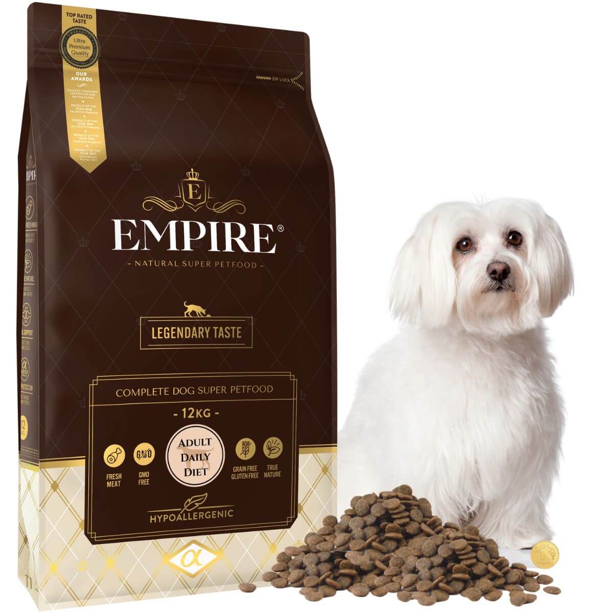 Empire Petfood Karma Dla Dorosłych Maltańczyków 12kg