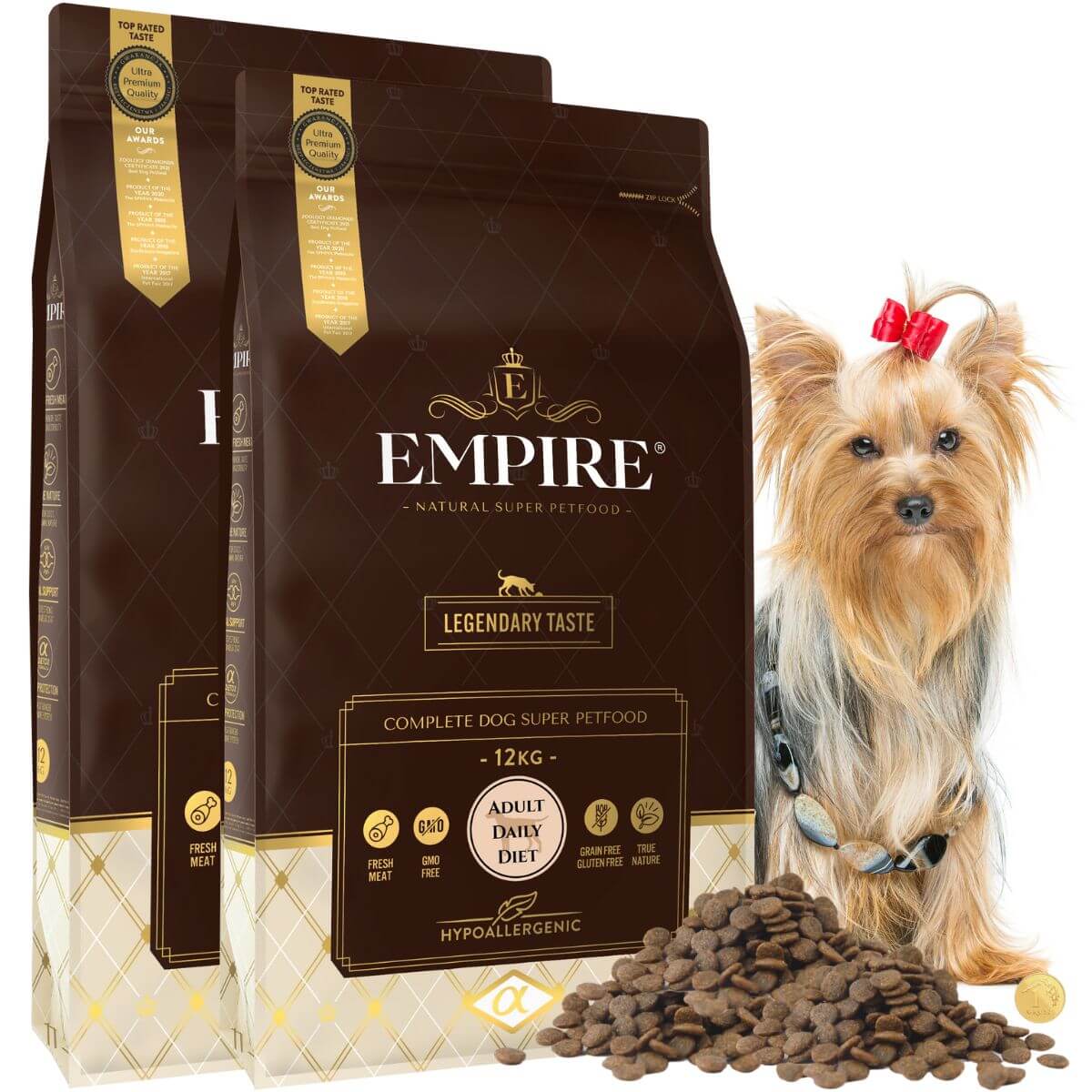 Empire Petfood Karma dla Dorosłych YORKÓW 24kg- PROMO PAKIET