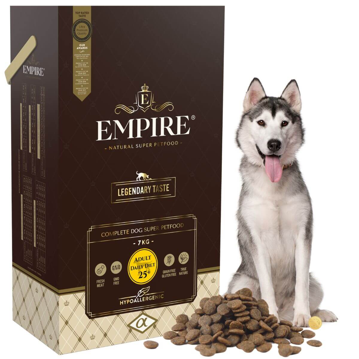 EMPIRE Hipoalergiczna Karma dla Dorosłego Siberian Husky 7kg (14x500g)