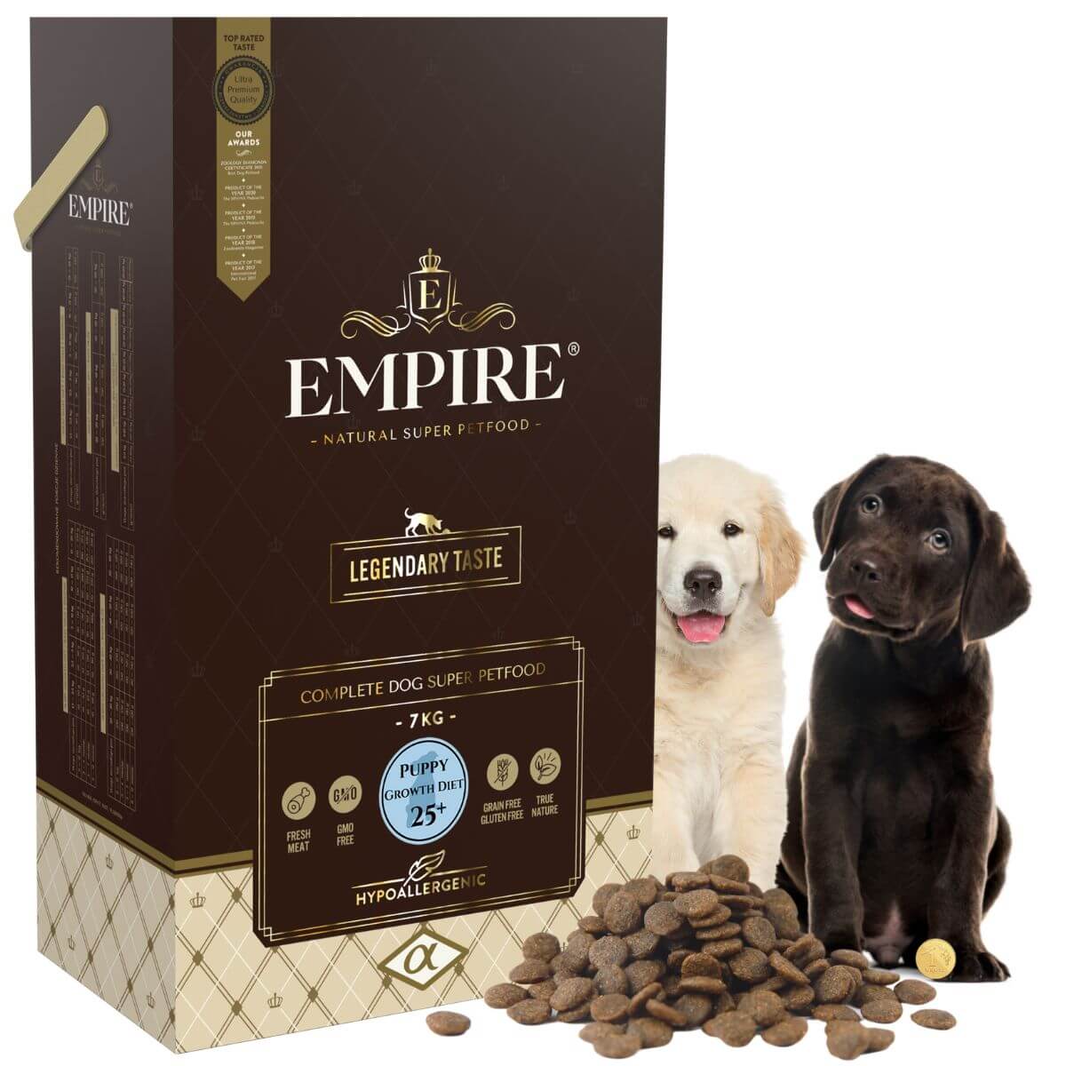 EMPIRE Hipoalergiczna Karma dla Szczeniaków i Juniorów Goldena i labrador Retrievera 7kg (14x500g)