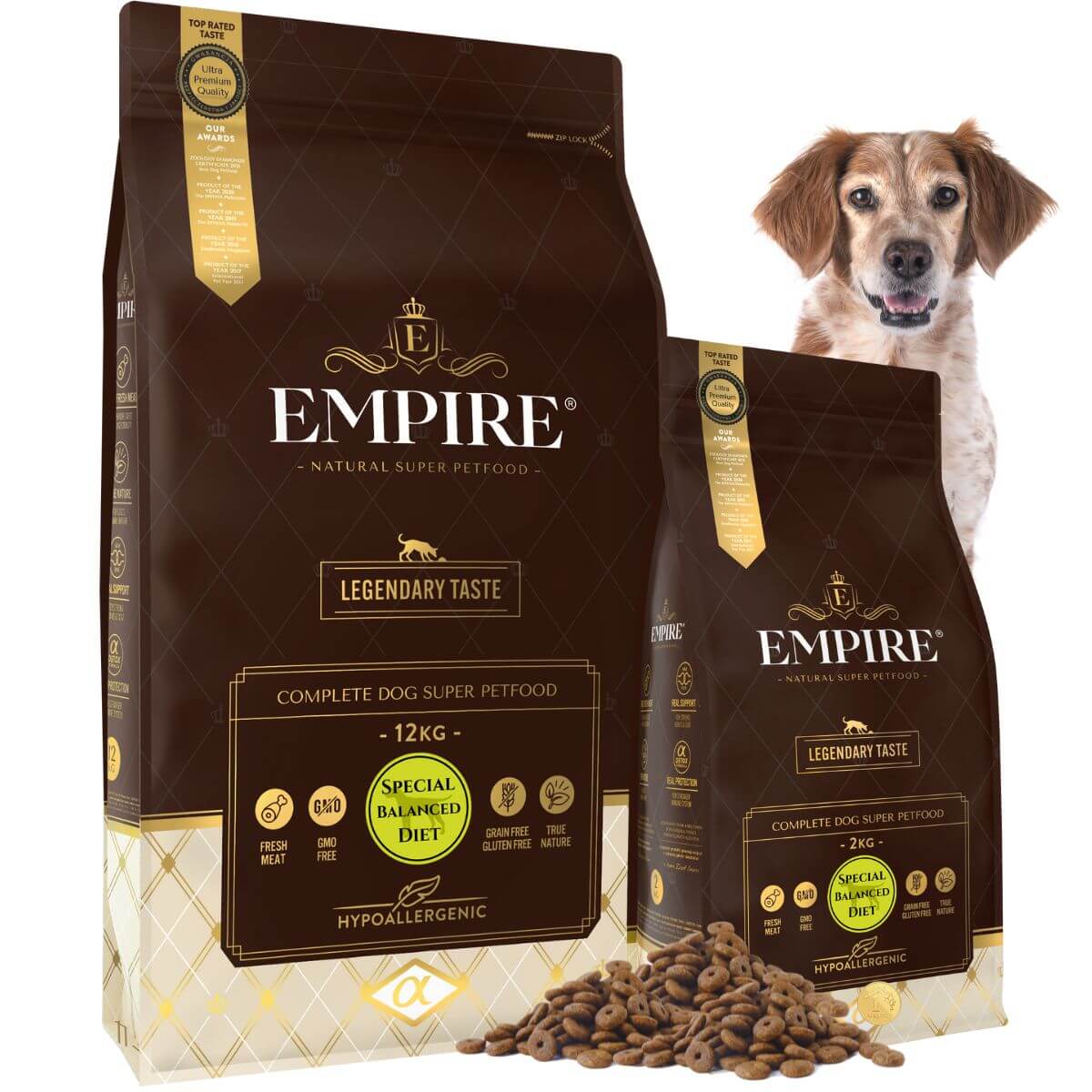 Empire Petfood Karma dla | Seniory | Psy po Kastracji | Psy z Nadwagą | Wszystkie Rasy 12kg