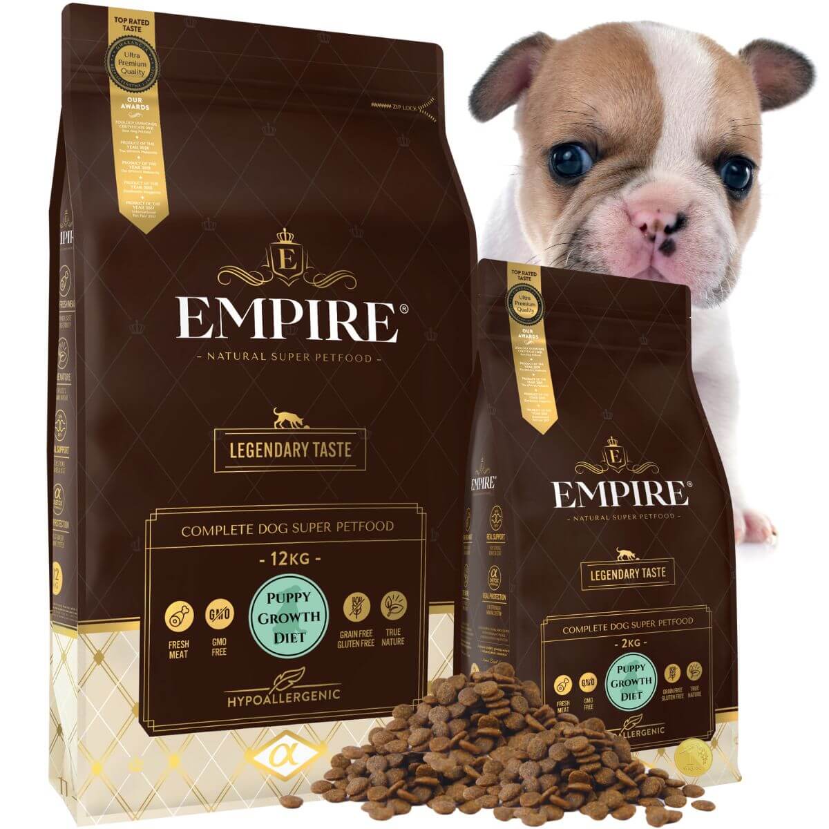 EMPIRE Hipoalergiczna Karma dla Szczeniaków i Juniorów Małych Ras 12kg + 2kg PROMO