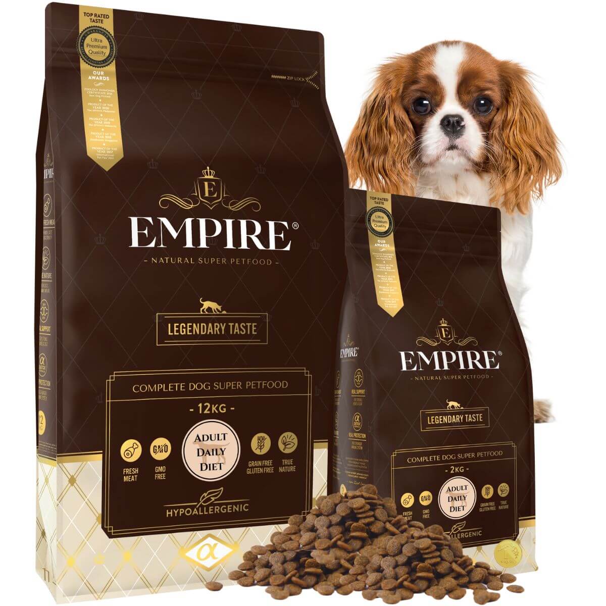 Empire Petfood Karma dla Dorosłych Psów Małych Ras 12kg + SUPLEMENT KOLAGENOWY