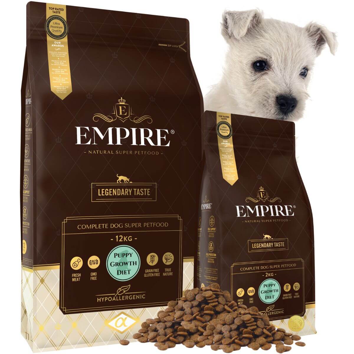 EMPIRE Hipoalergiczna Karma dla Szczeniaków i Juniorów West'a 12kg + 2kg PROMO