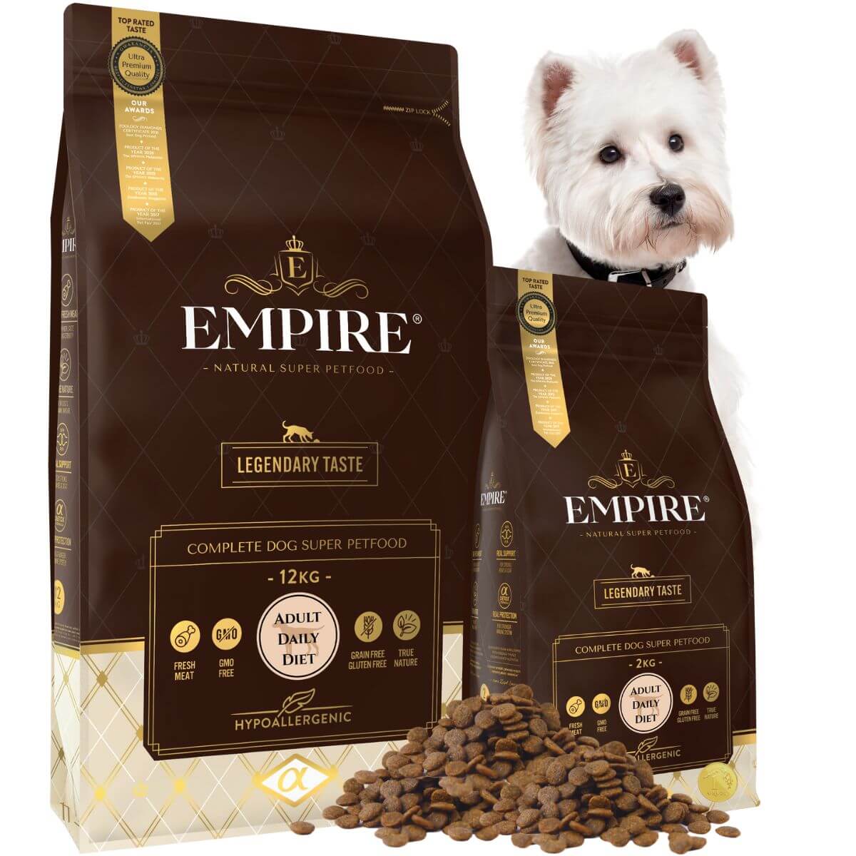 EMPIRE Hipoalergiczna Karma dla Dorosłych Westów 12kg + 2kg PROMO
