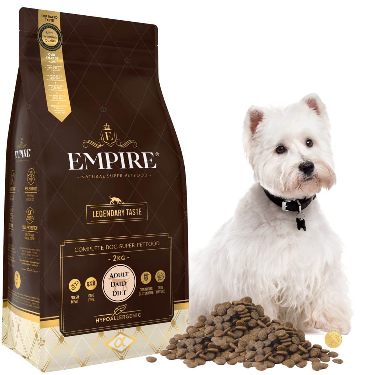 EMPIRE Hipoalergiczna Karma dla Dorosłych Westów 2kg