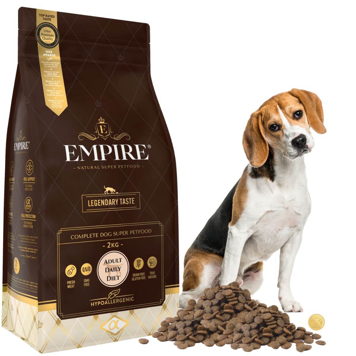 EMPIRE Hipoalergiczna Karma dla Dorosłych Beagle 2kg