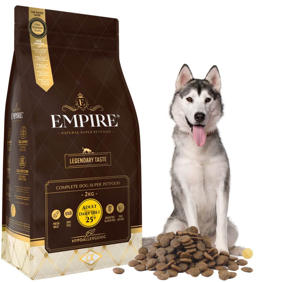 EMPIRE Hipoalergiczna Karma dla DorosłegoDorosłego Siberian Husky 2kg
