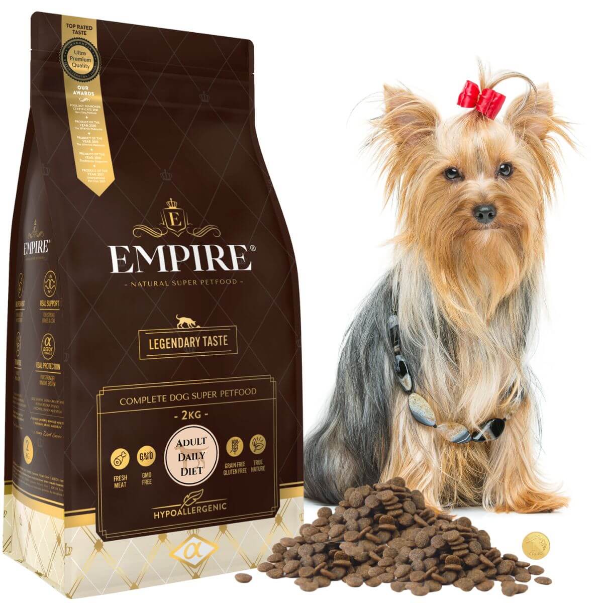 EMPIRE Hipoalergiczna Karma dla Dorosłego Yorka 2kg