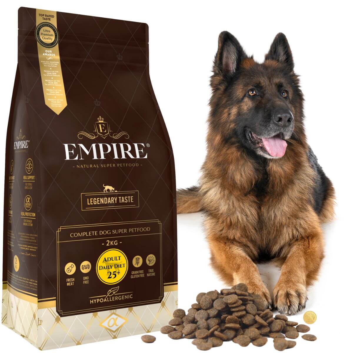 EMPIRE Hipoalergiczna Karma dla dorosłych Owczarków Niemieckich 2kg