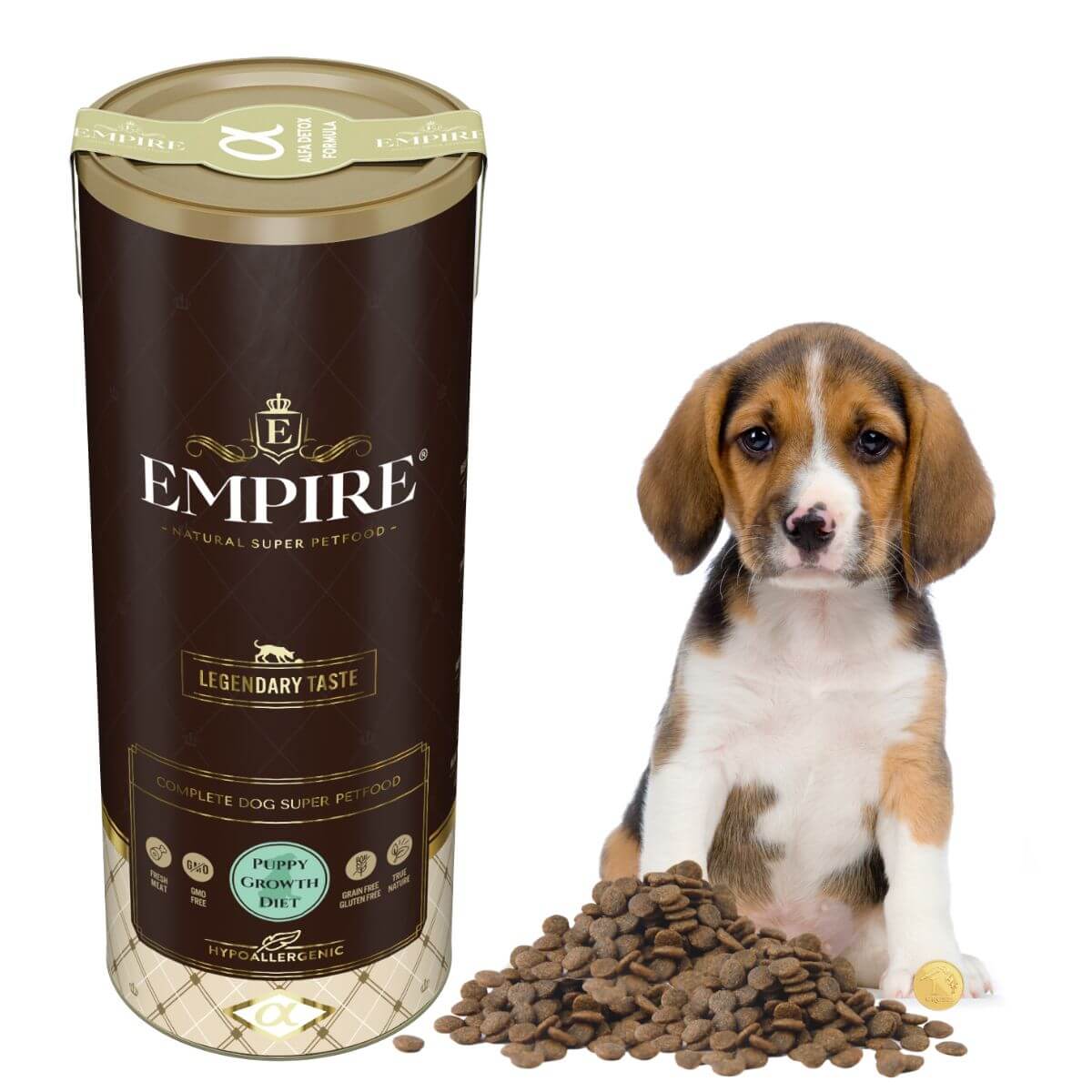 EMPIRE Hipoalergiczna Karma Dla Szczeniaków i Juniorów Beagle 340g