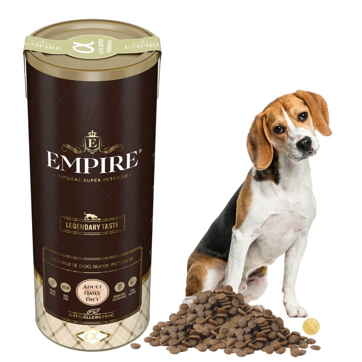 EMPIRE Hipoalergiczna Karma dla Dorosłych Beagle 340g
