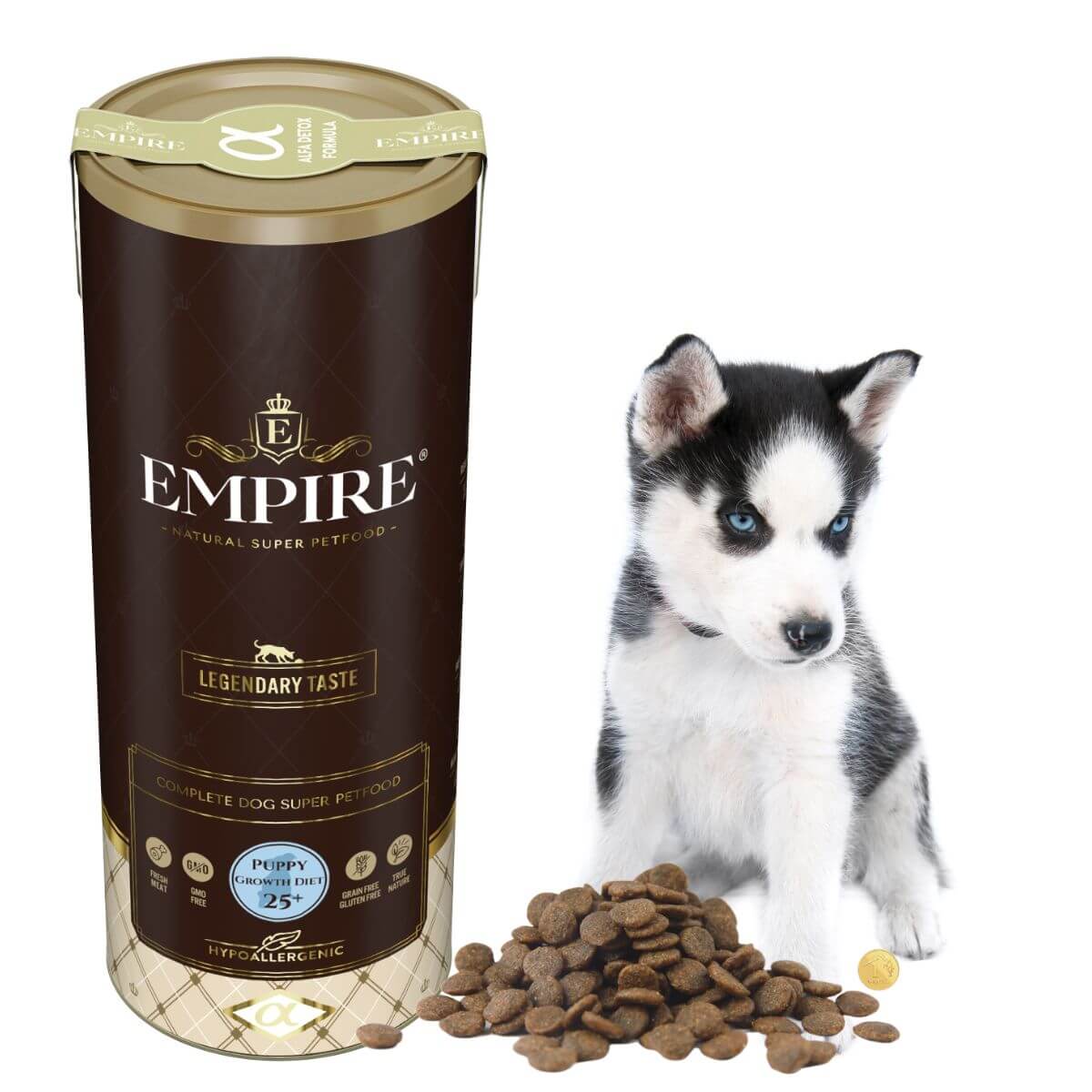 EMPIRE Hipoalergiczna Karma dla Szczeniaków i Juniorów Siberian Husky 340g