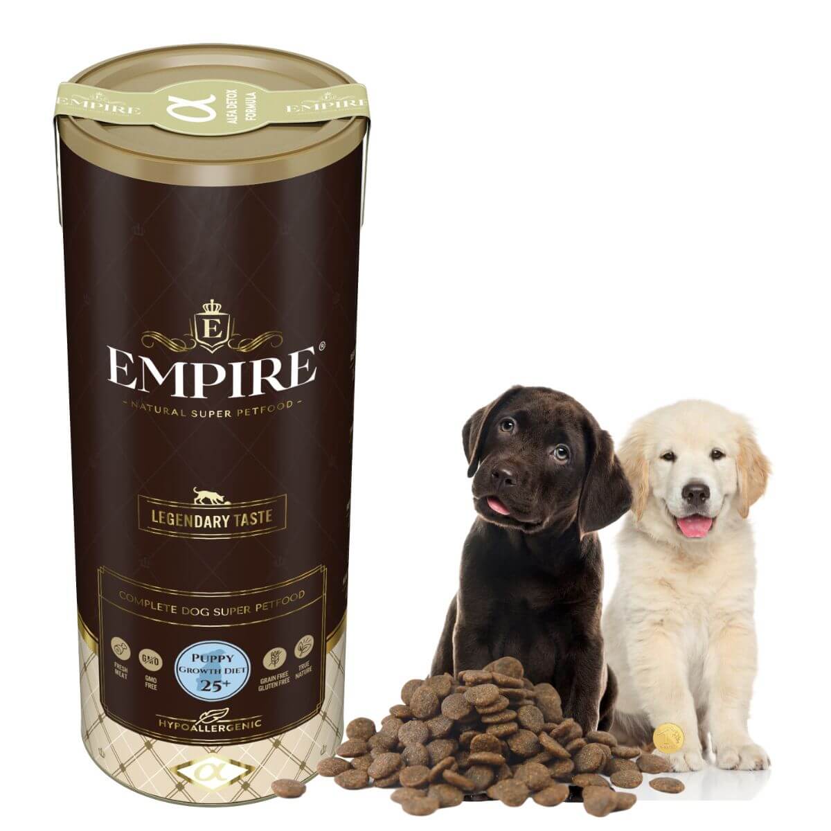 EMPIRE Hipoalergiczna Karma dla Szczeniaków i Juniorów Goldena i Labrador Retrievera 340g