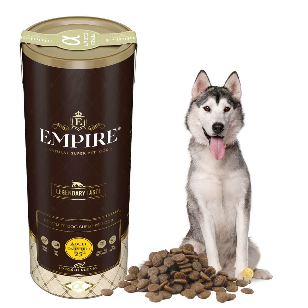 EMPIRE Hipoalergiczna Karma dla Dorosłego Siberian Husky 340g
