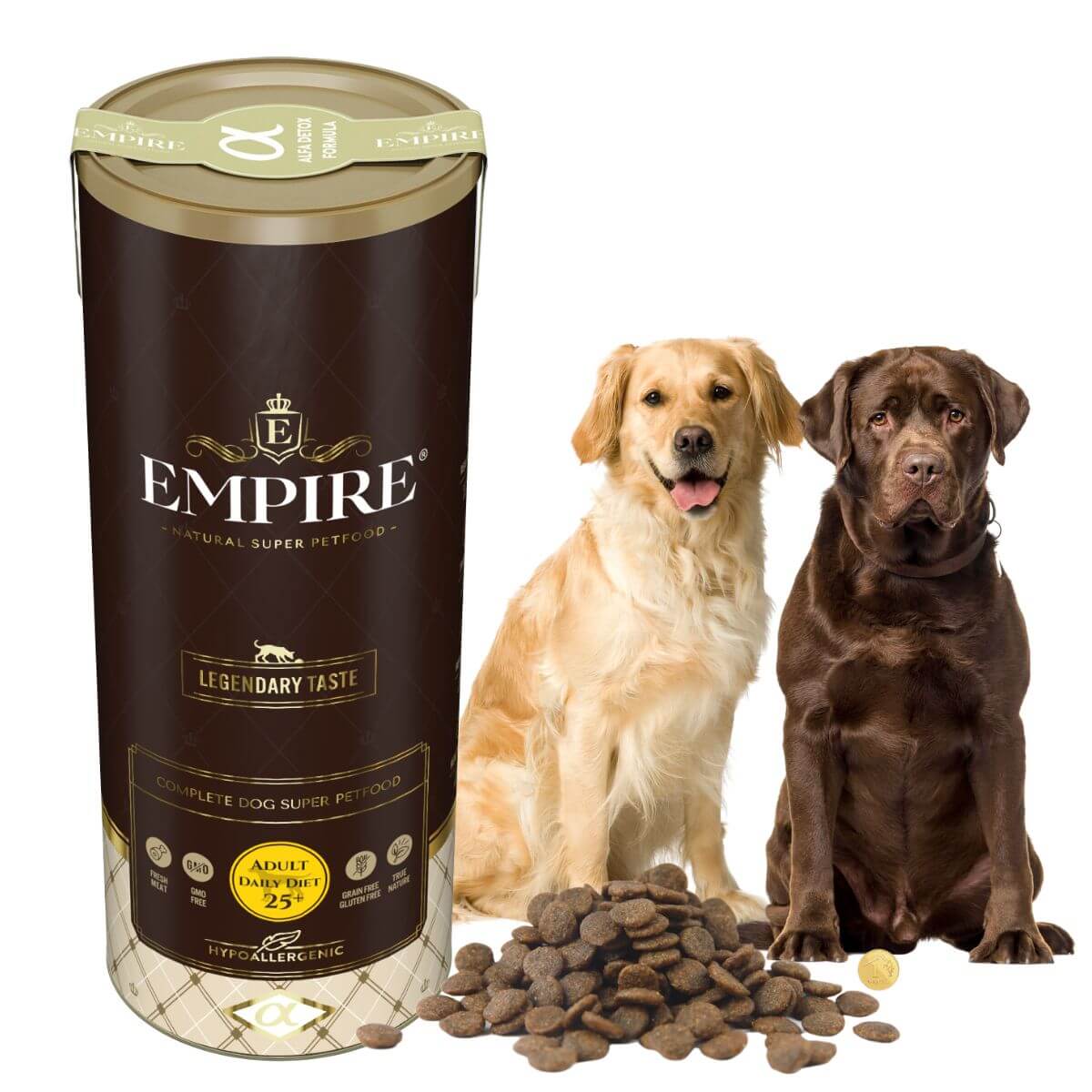 EMPIRE Hipoalergiczna Karma dla Dorosłego Golden'a & Labrador Retrievera 340g