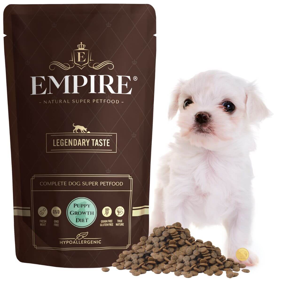 Empire Petfood Karma dla Szczeniaków i Juniorów Maltańczyka 50g NA PRÓBĘ