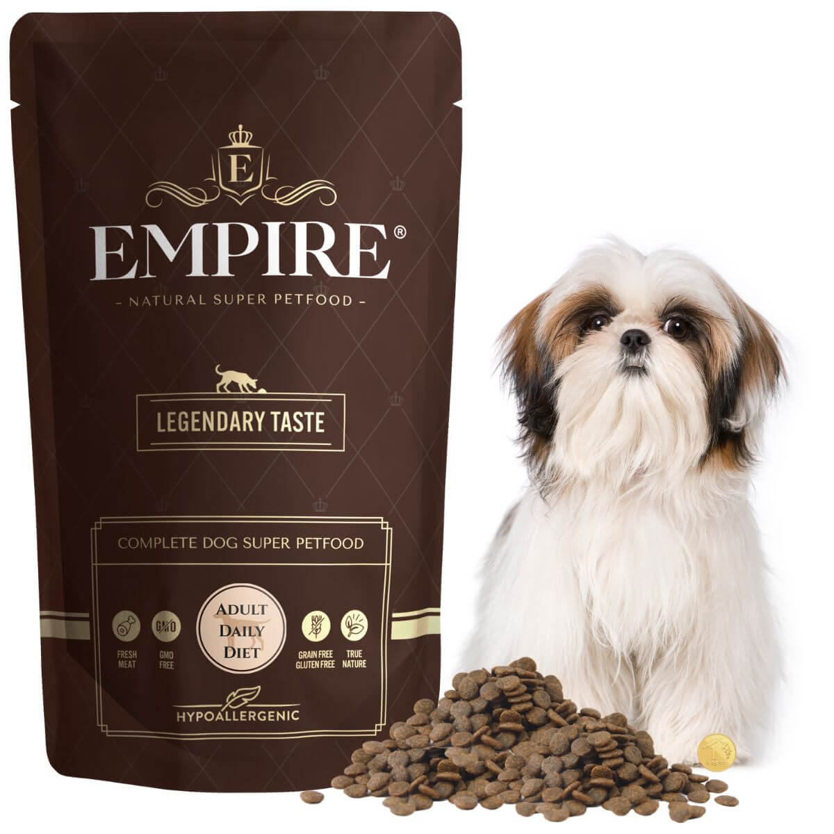 EMPIRE Hipoalergiczna Karma Dla Szczeniaków i Juniorów Shih Tzu 50g NA PRÓBĘ